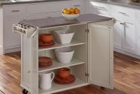 Small Kitchen Cart On Wheels Islands And Carts Cabinet Rolling regarding size 1000 X 902