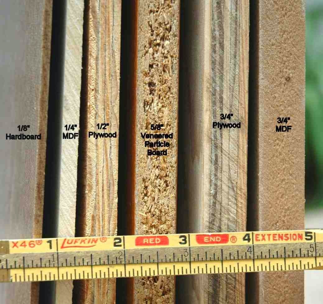 Solid Wood Vs Plywood Vs Blockboard Vs Hdf Vs Mdf Vs Particle Board pertaining to dimensions 1038 X 977