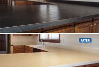 This Black Countertop Made The Kitchen Look Closed Off And Dreary inside sizing 1200 X 1050