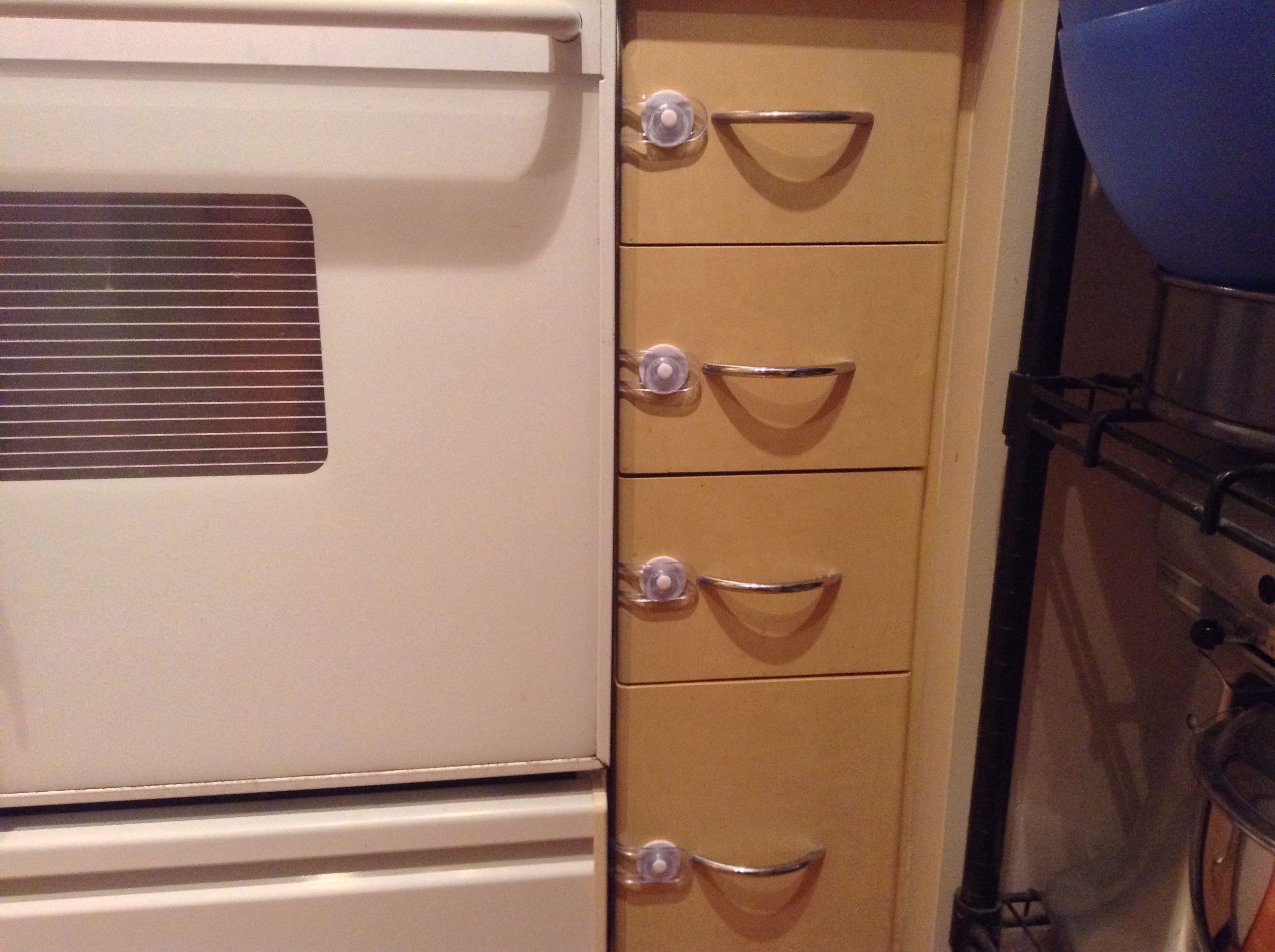 Tips Beautiful Ba Proof Cabinets Without Drilling For Child within size 2592 X 1936