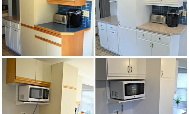 Tips For Updating Melamine Cabinets With Oak Trim Kitchen Cabinets throughout measurements 1024 X 1024