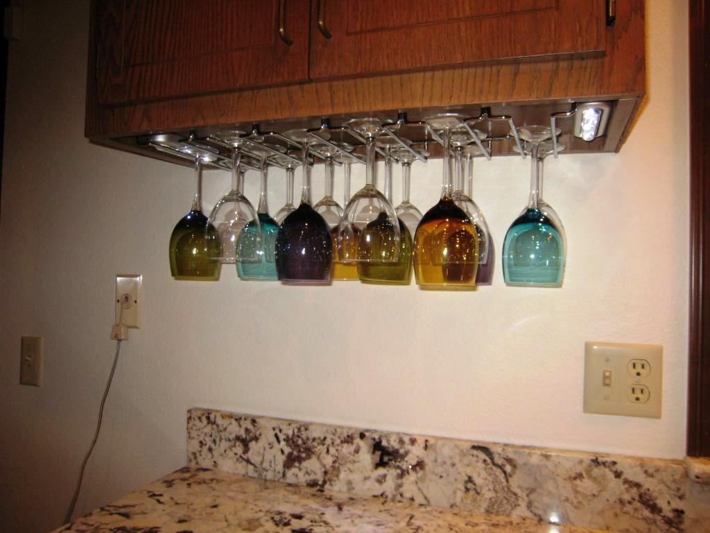 Under Cabinet Wine Glass Rack Kitchen Wiradjuri Condo Corp regarding size 1024 X 768