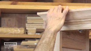 Woodworking Diy Project Installing Crown Molding On A Cabinet with sizing 1280 X 720