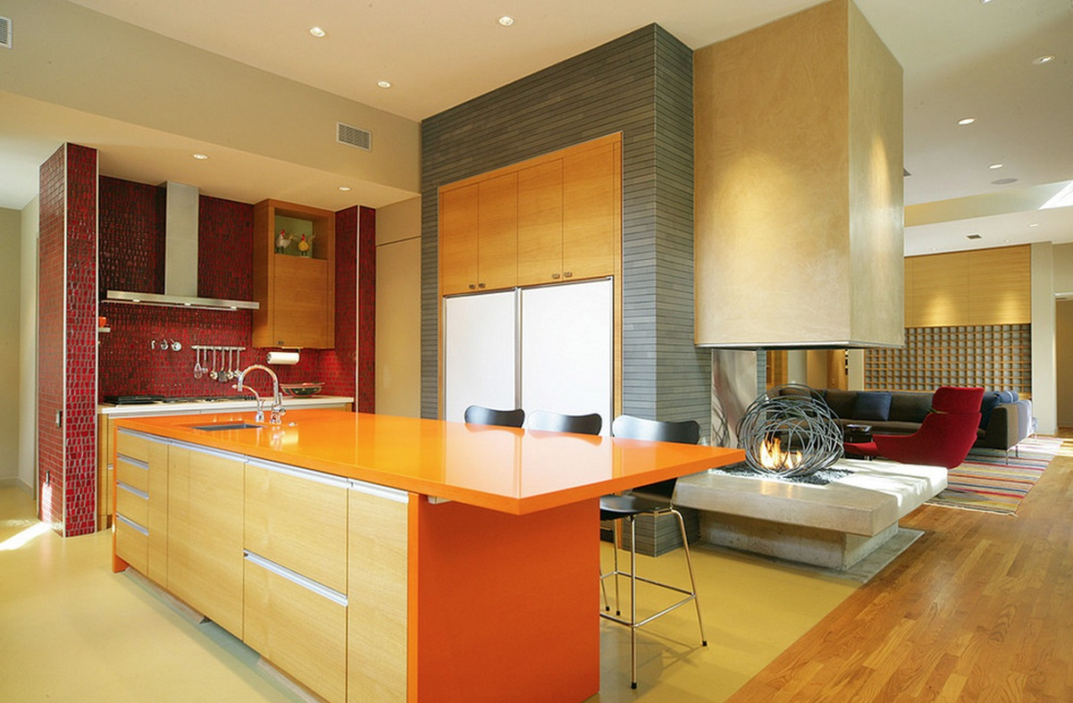 10 Things You May Not Know About Adding Color To Your Boring Kitchen for proportions 1201 X 787