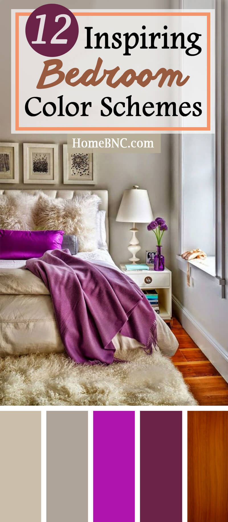 12 Best Bedroom Color Scheme Ideas And Designs For 2019 intended for measurements 800 X 1832
