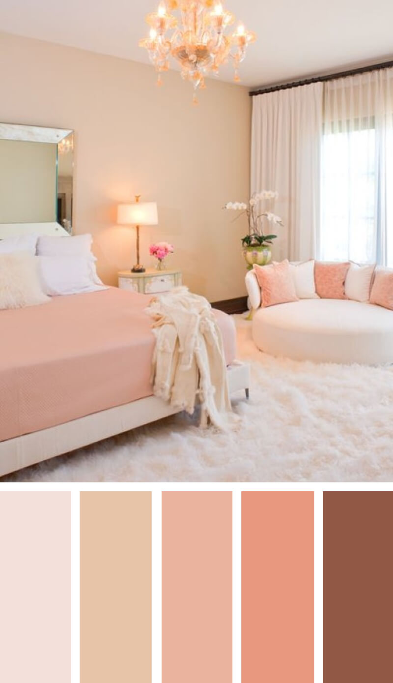 12 Best Bedroom Color Scheme Ideas And Designs For 2019 intended for size 800 X 1389