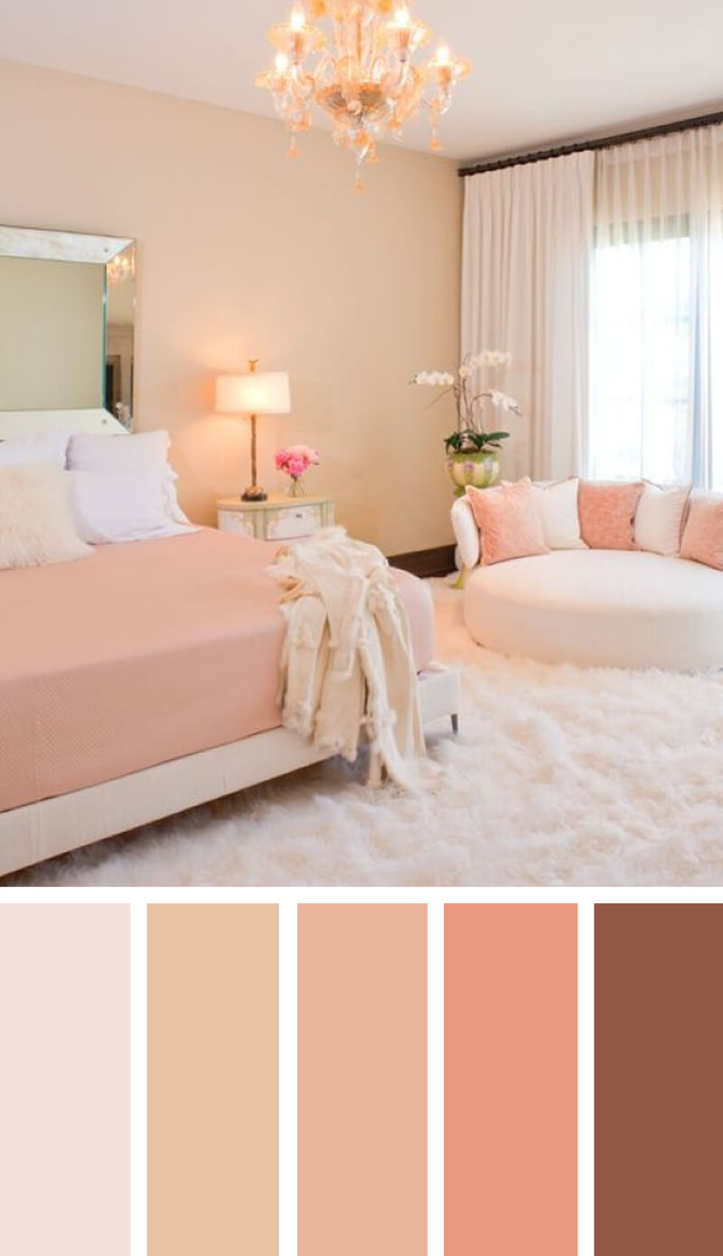 12 Best Bedroom Color Scheme Ideas And Designs For 2019 within proportions 800 X 1389