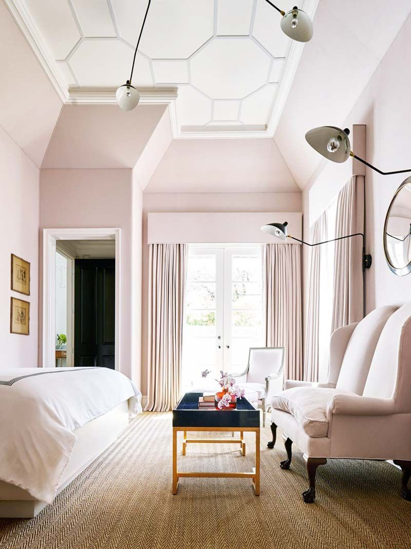 12 More Pink Rooms To Crush On Color Blush Bedroom Pink pertaining to proportions 800 X 1067