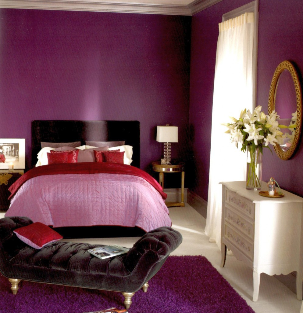15 Luxurious Bedroom Designs With Purple Color Maroon And Purple with sizing 994 X 1024