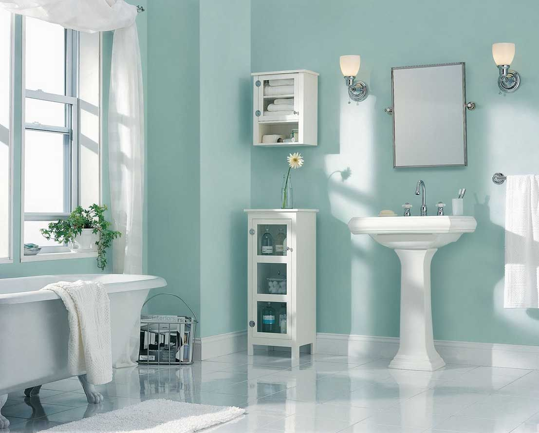 15 Popular Bathroom Colors 2018 Paint Colors Small Bathroom within size 1107 X 889