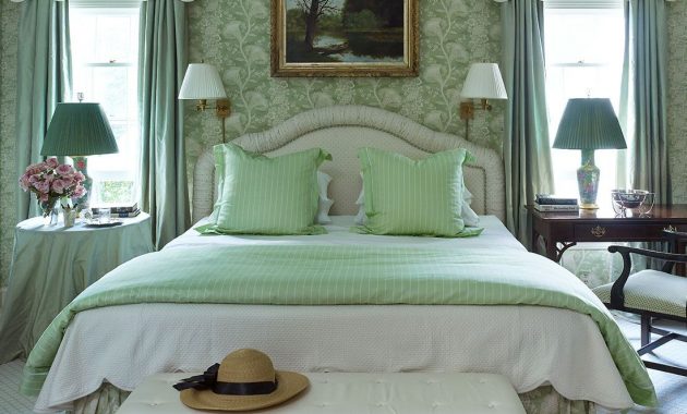 17 Dreamy Green Bedrooms Best Decor Ideas For Green Bedroom pertaining to dimensions 1100 X 800