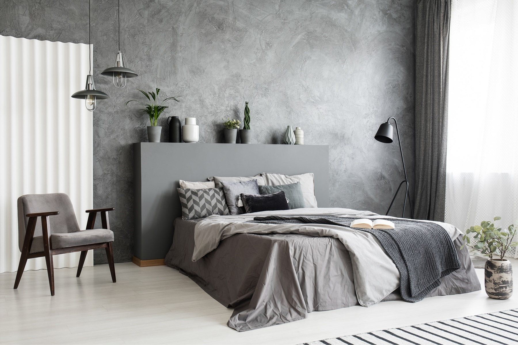 19 Blissful Bedroom Color Scheme Ideas The Luxpad regarding sizing 1800 X 1200