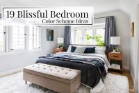 19 Blissful Bedroom Color Scheme Ideas The Luxpad throughout measurements 1305 X 845