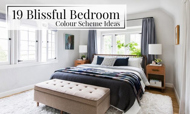 19 Blissful Bedroom Colour Scheme Ideas The Luxpad for size 1305 X 845