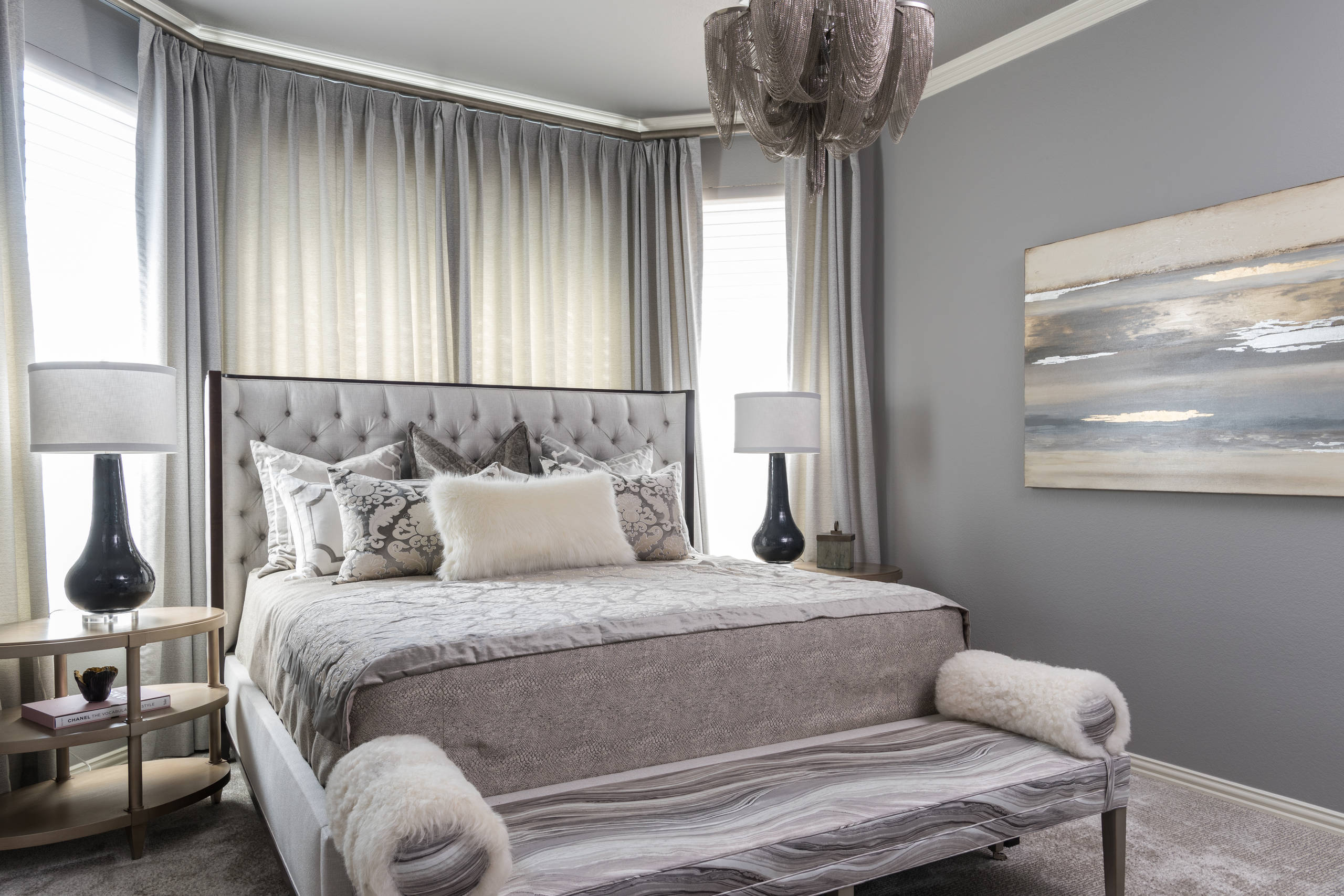 19 Blissful Bedroom Colour Scheme Ideas The Luxpad within proportions 2560 X 1708