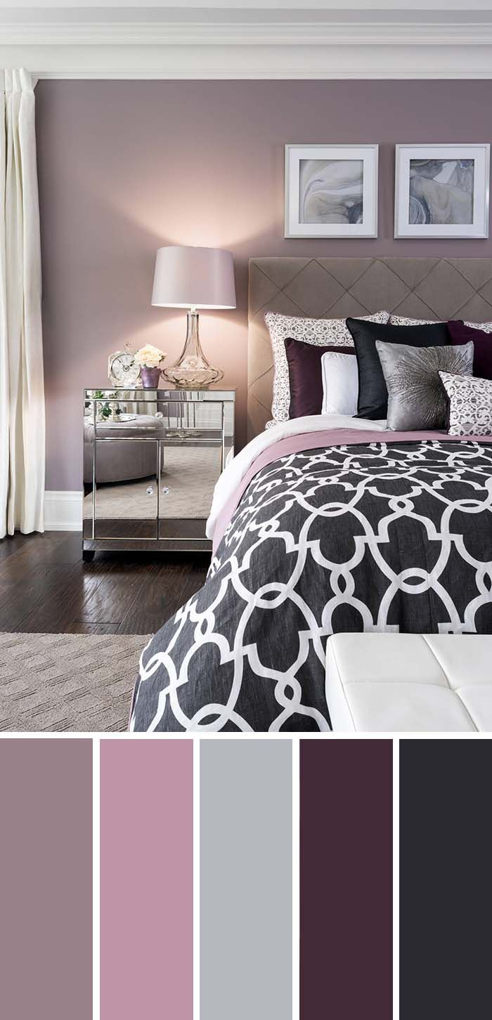 20 Beautiful Bedroom Color Schemes Color Chart Included with dimensions 700 X 1452