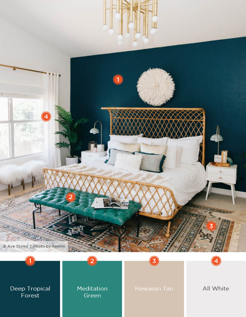 20 Dreamy Bedroom Color Schemes Shutterfly for size 853 X 1100