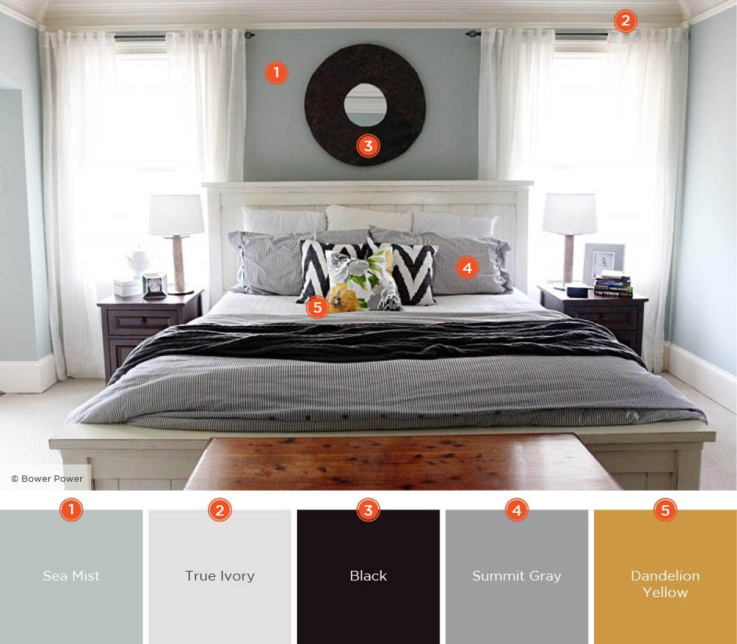 20 Dreamy Bedroom Color Schemes Shutterfly pertaining to size 1067 X 933