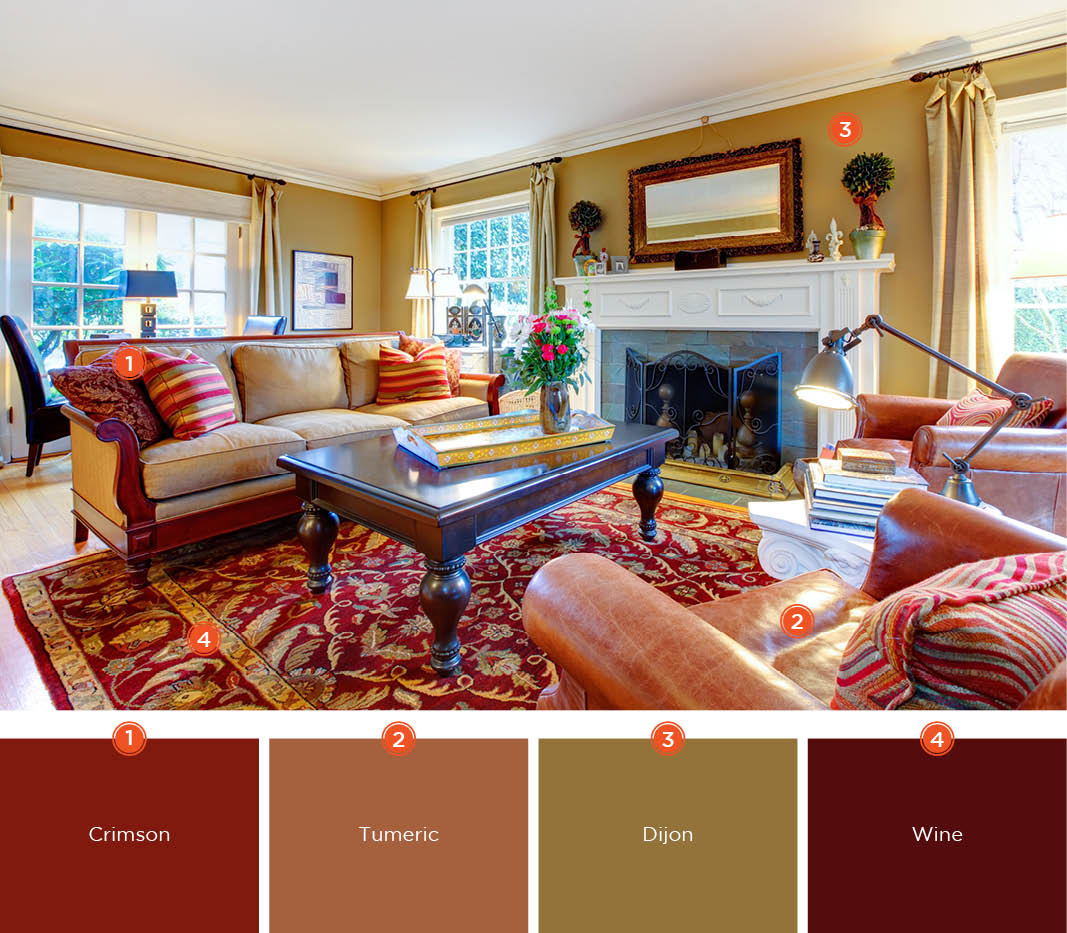 20 Inviting Living Room Color Schemes Ideas And Inspiration For with size 1067 X 933