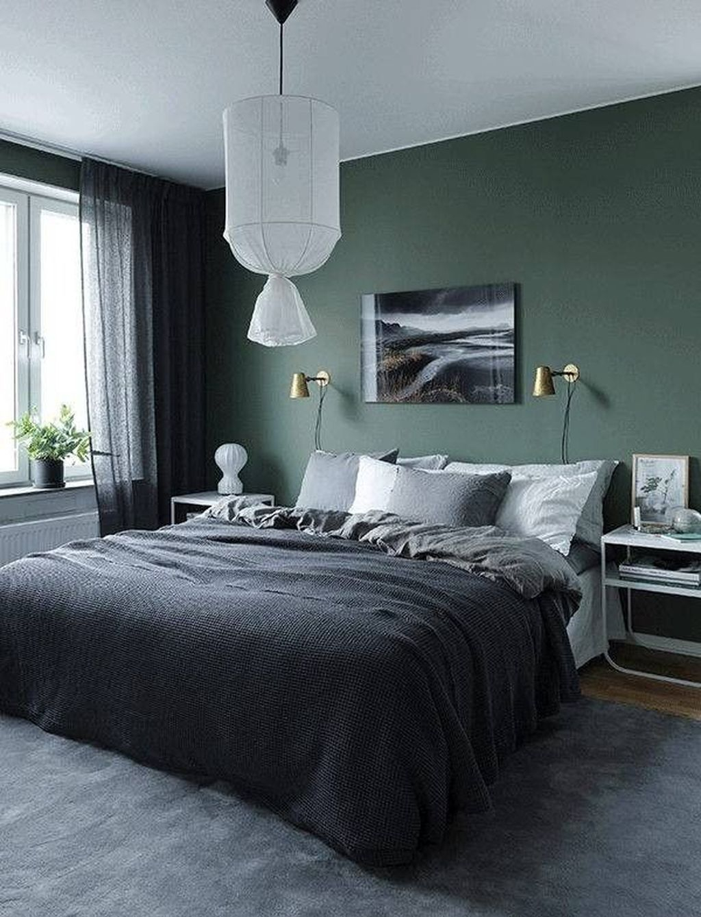 20 Modern Bedroom Decorating Ideas For Men Bedroom Green in dimensions 1024 X 1339