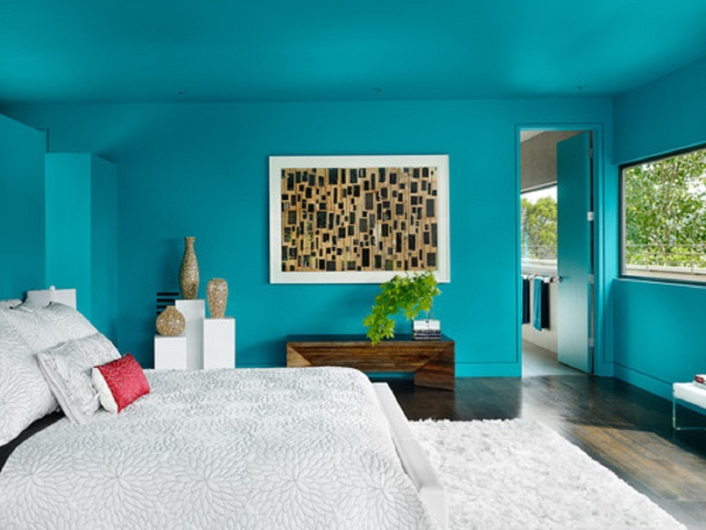 21 Bright Color Combination Ideas For Bedroom in size 1024 X 769
