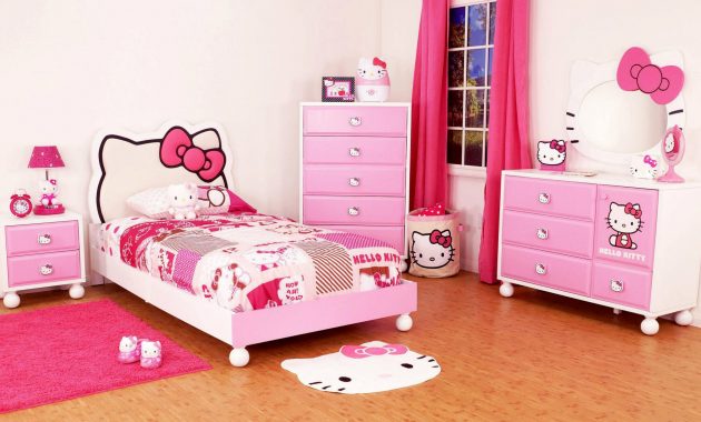 25 Adorable Hello Kitty Bedroom Decoration Ideas For Girls intended for sizing 2048 X 1153