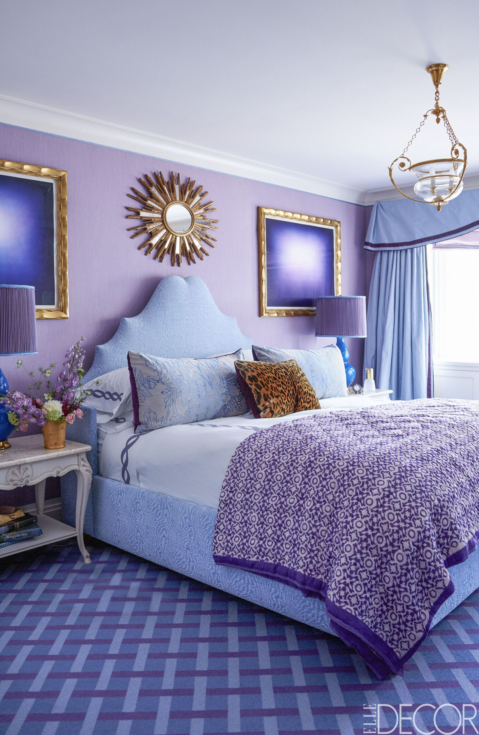 25 Rooms That Will Convince You Of The Power Of Purple Everything for size 1600 X 2454