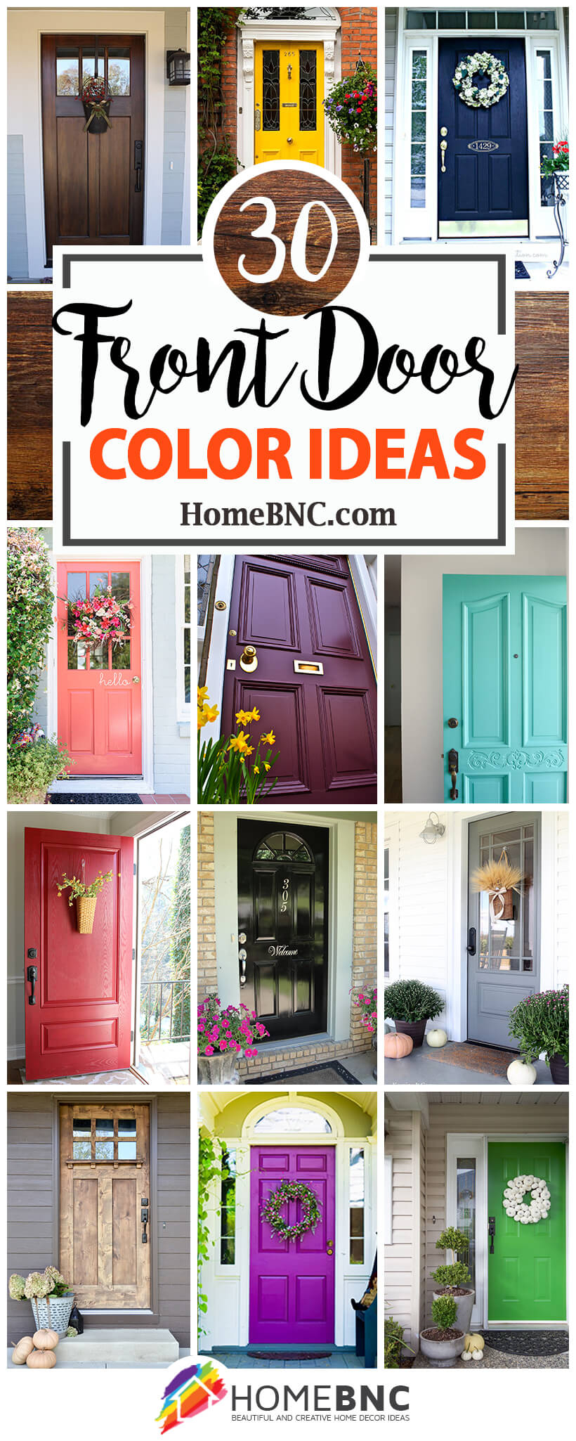 30 Best Front Door Color Ideas And Designs For 2019 in proportions 820 X 2050