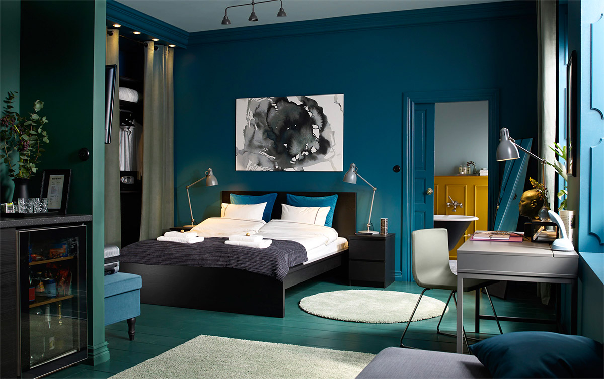 30 Buoyant Blue Bedrooms That Add Tranquility And Calm To Your for dimensions 1200 X 754