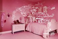 40 Most Blue Ribbon Bedroom Teenage Girl Room Ideas Pink And White within dimensions 1920 X 1403