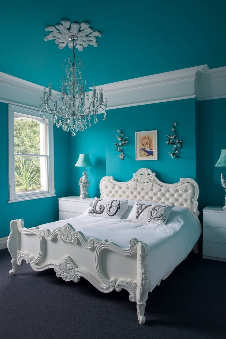 51 Stunning Turquoise Room Ideas To Freshen Up Your Home inside proportions 775 X 1164