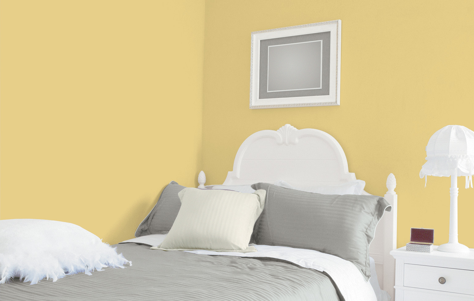 7 Yellow Paint Colors For Bedroom Facefabskin throughout measurements 1536 X 975