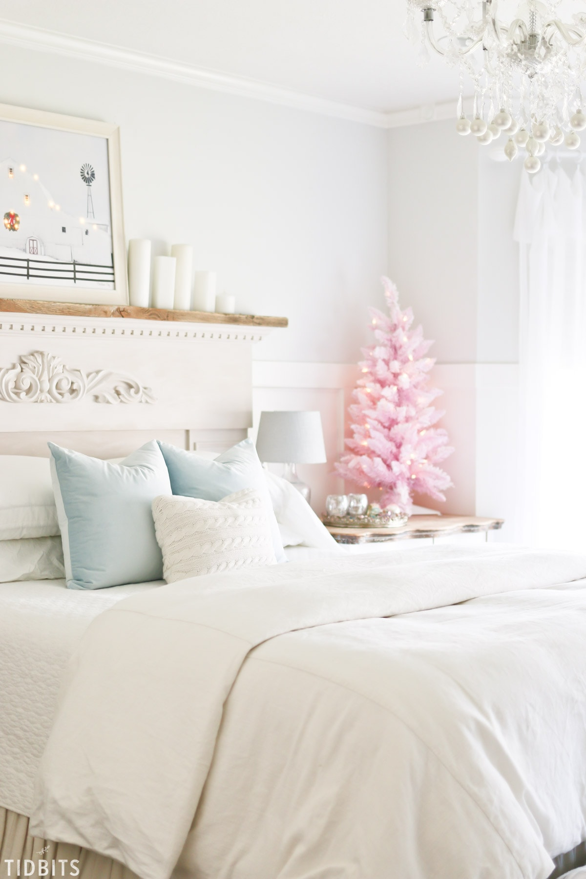 A Colorful Christmas Master Bedroom Tidbits for size 1200 X 1800