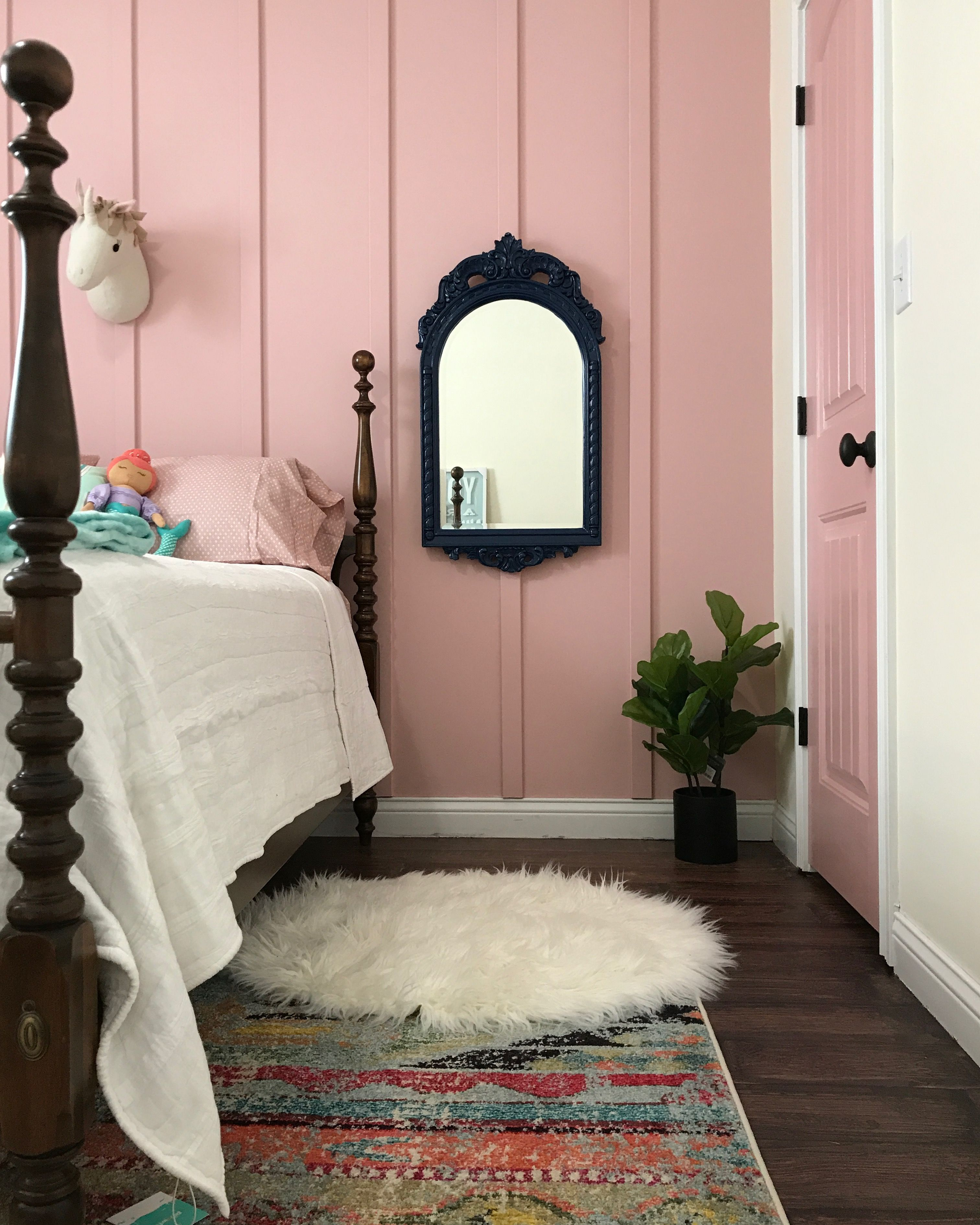 Accent Wall Rose Colored Sherwin Williams Sw 6303 Rozzys intended for measurements 3024 X 3780