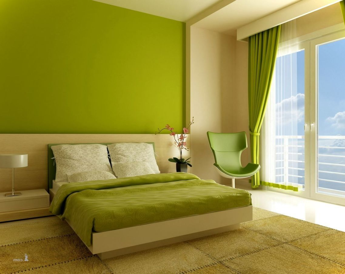 Bedroom Bedroom Colors Lime Green And Beige Color Wall Bedroom with regard to proportions 1138 X 906