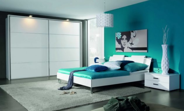 Bedroom Color Schemes Aqua Colors For Your Home Modern Bedroom intended for measurements 1024 X 768