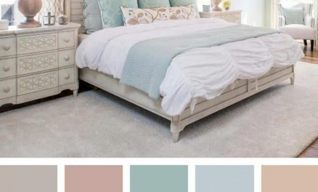 Bedroom Color Schemes Pastel Makeover Apartamentos Apartamentos for proportions 750 X 1055