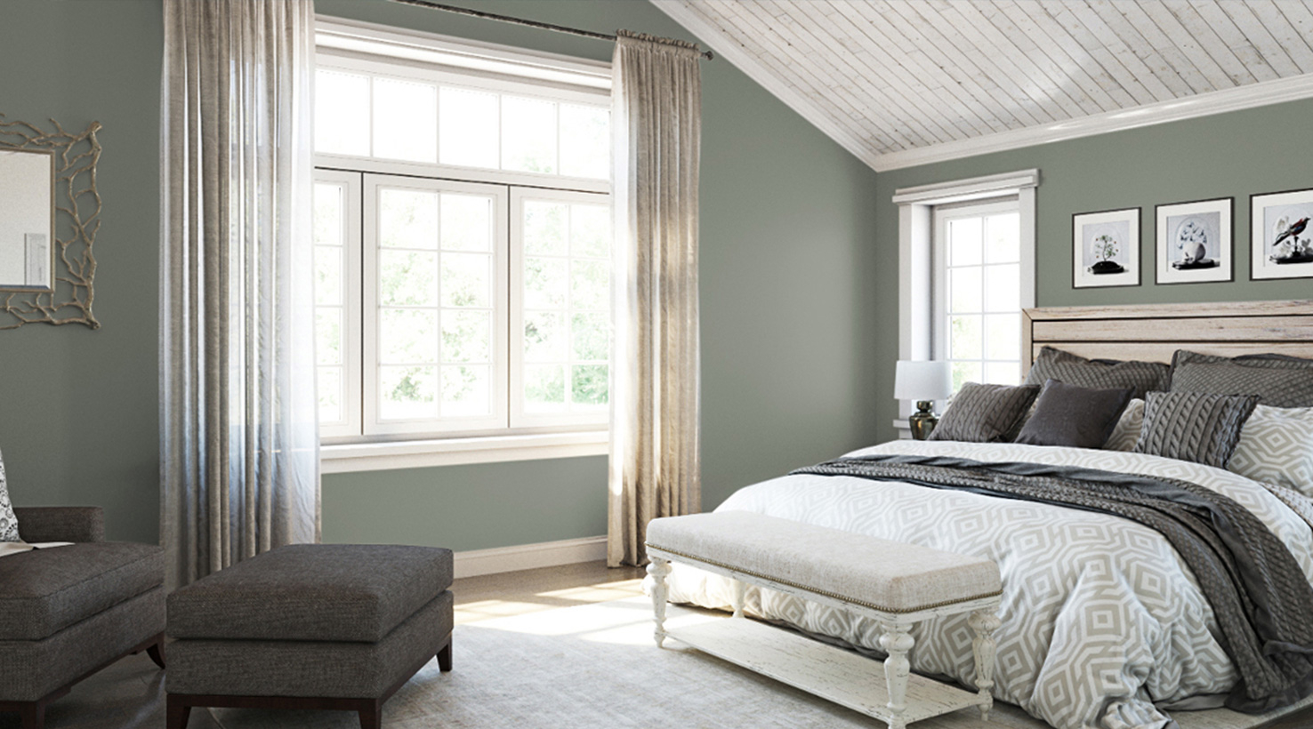 Bedroom Paint Color Ideas Inspiration Gallery Sherwin Williams for size 1476 X 820