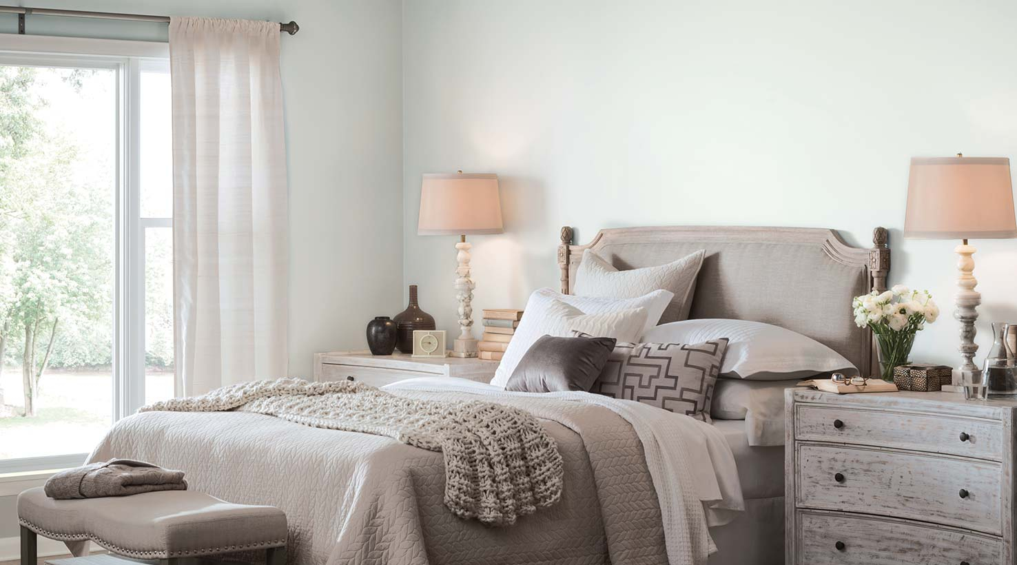 Bedroom Paint Color Ideas Inspiration Gallery Sherwin Williams inside proportions 1476 X 820