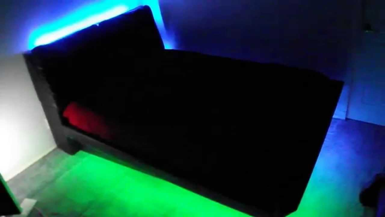 Bedroom Under Bed Led Color Changing Light Kit Reacts To Music for sizing 1280 X 720