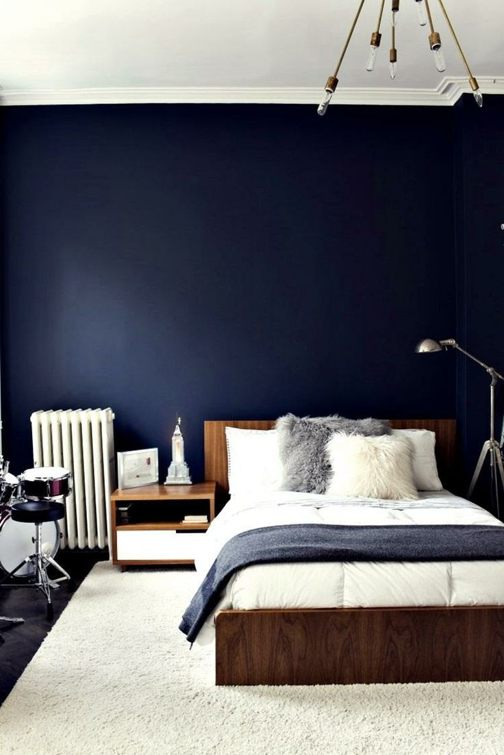 Bedroomappealing Stunning Navy Blue Bedrooms Blue Bedroom Walls inside proportions 736 X 1103