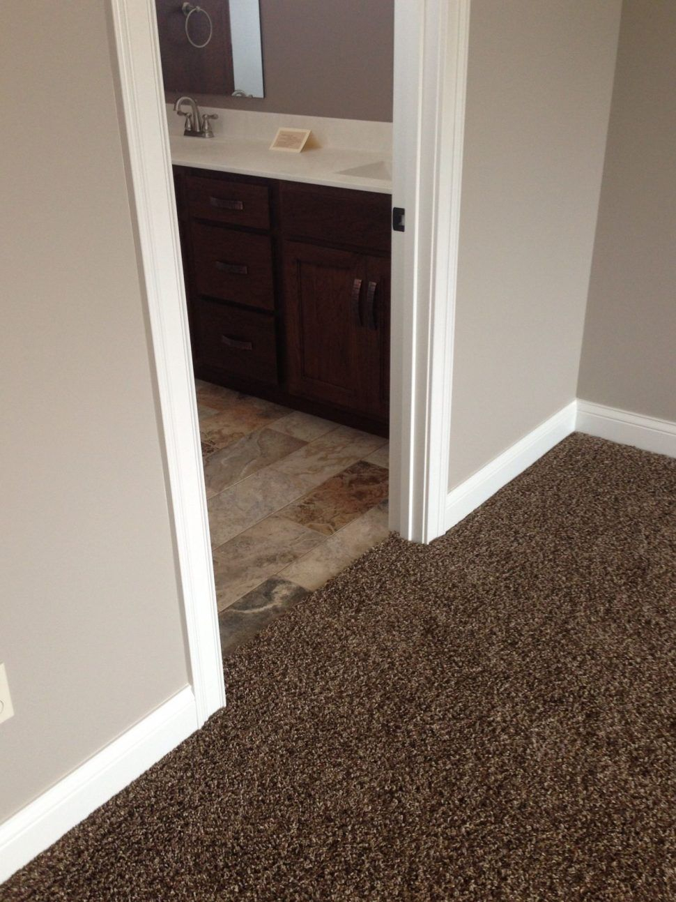 Bedroomlike Carpet Looks Much Darker In This Pic And Tile Colors for measurements 970 X 1293