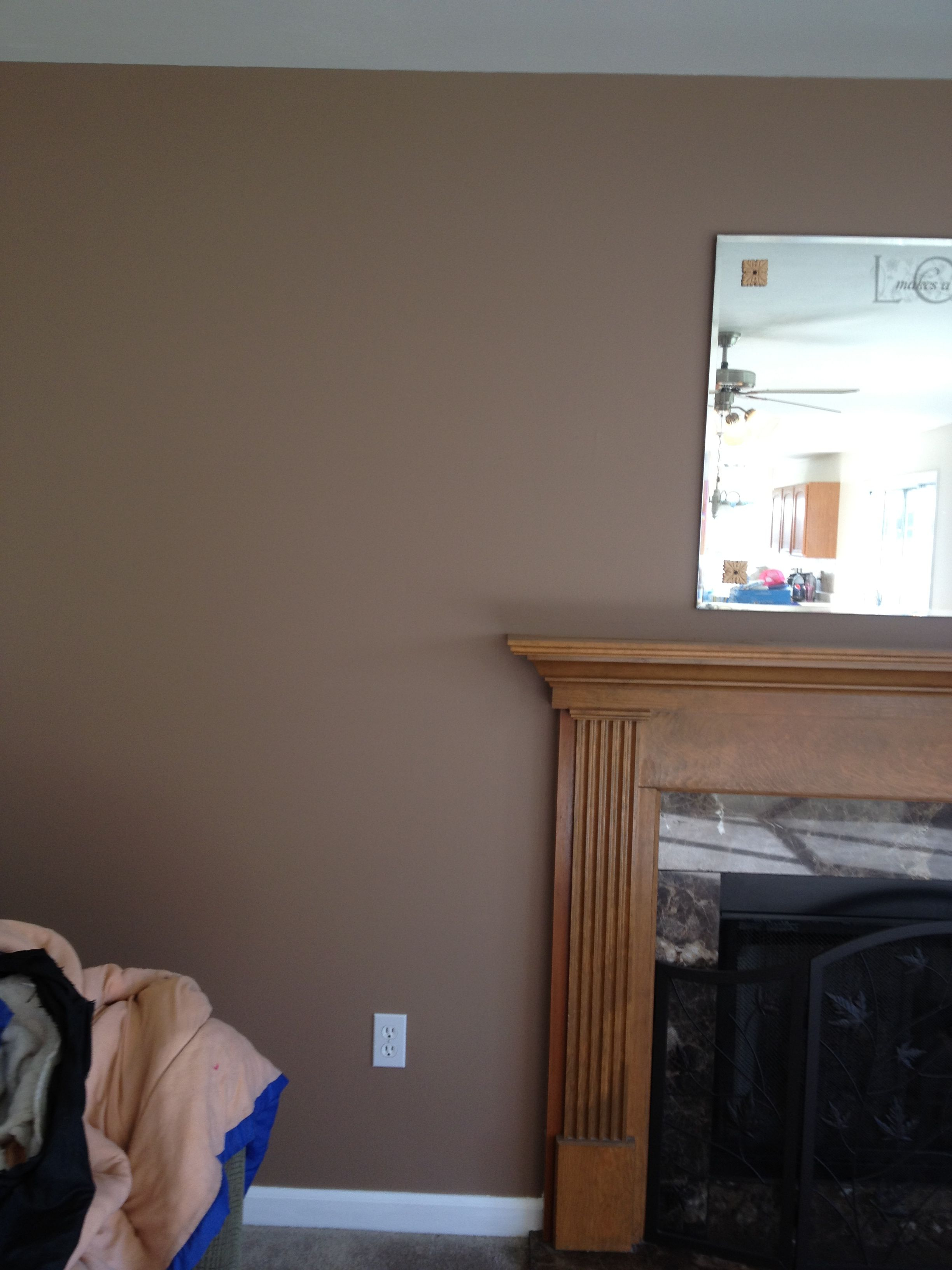 Behr Cozy Cottage And Blanket Brown Wall Paint House Projects regarding measurements 2448 X 3264