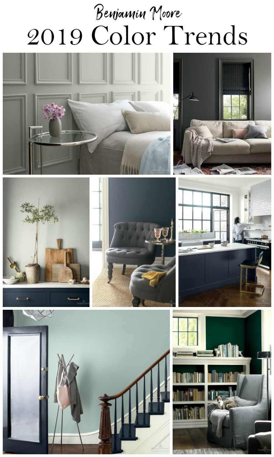 Benjamin Moore Paint Color Trends 2019 Diy Paint Trending Paint in dimensions 900 X 1499