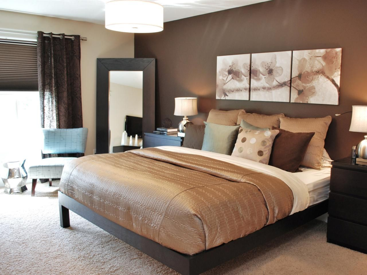 Best Colors For Master Bedrooms Home Decor Brown Master Bedroom regarding size 1280 X 960
