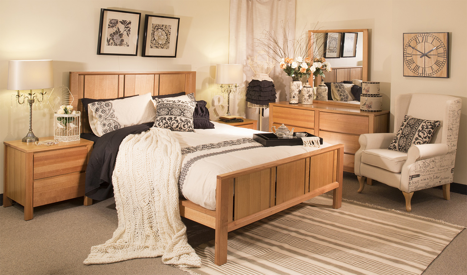 Best Oak Bedroom Furniture Sets Design Ideas Somats pertaining to dimensions 1500 X 883