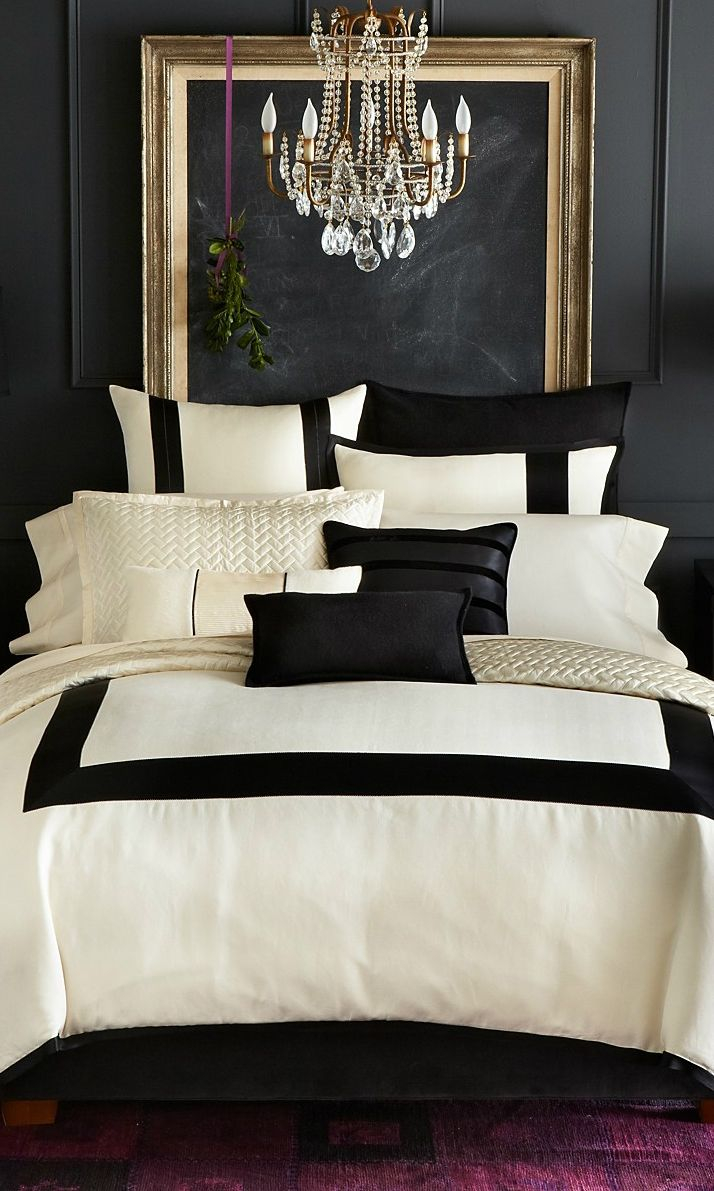 Black And White Bedroom With Color Accents Gk Office Vibe In 2019 throughout measurements 714 X 1191