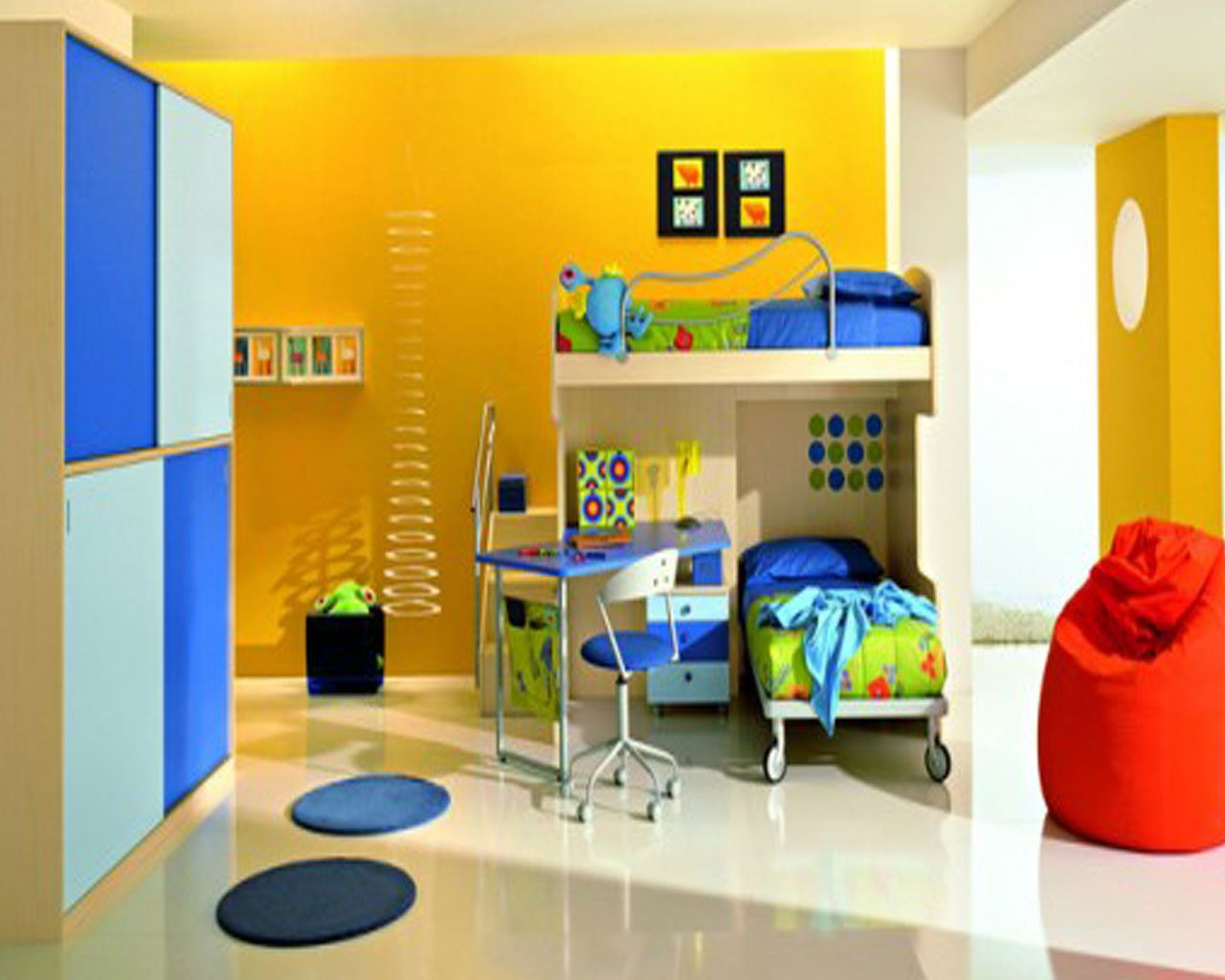 Boys Bedroom Colors Ideas Cool Boys Bedroom Interior Design With throughout proportions 1280 X 1024