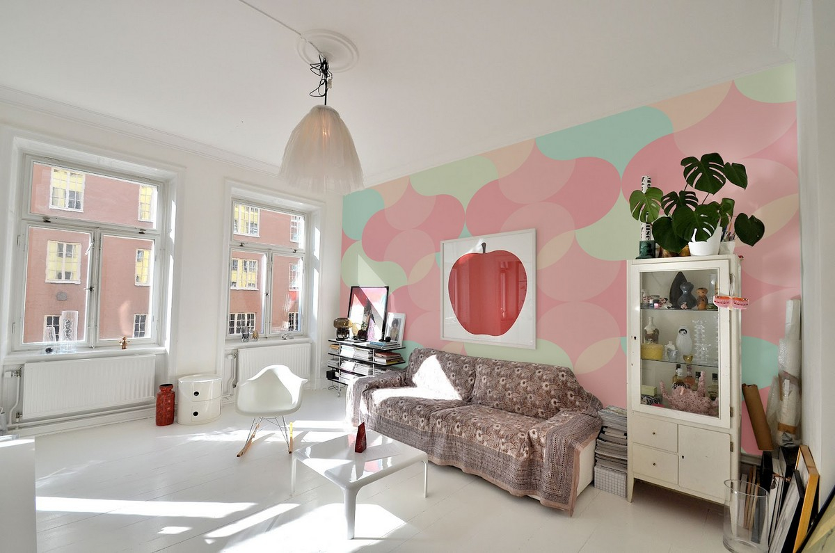 Bring The Essence Of Summer Indoors Wall Murals In Pastel Colors for measurements 1200 X 795