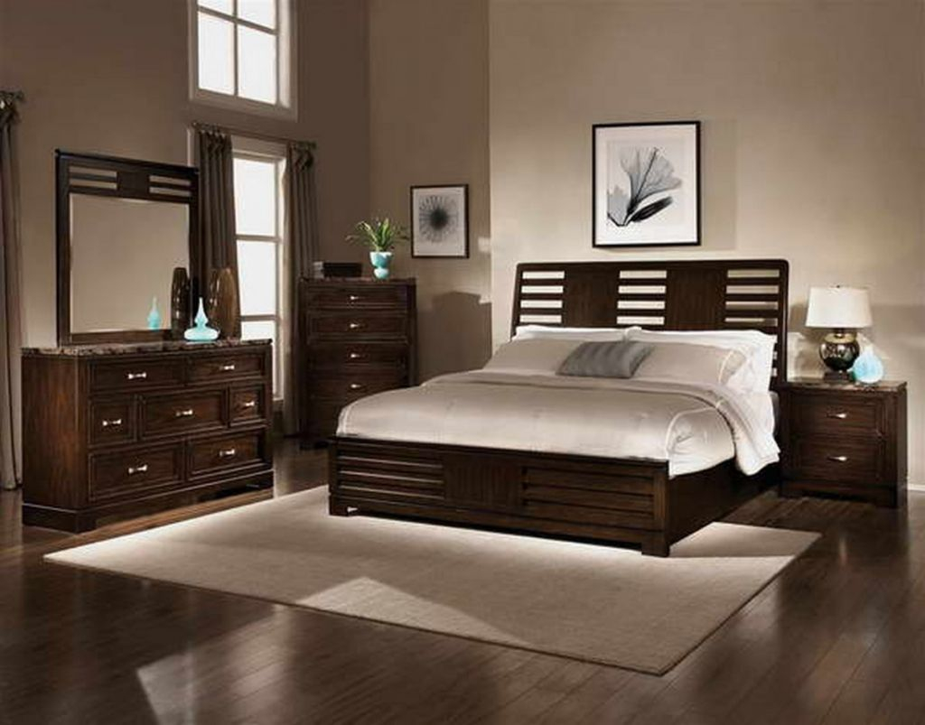 Chocolate Brown Bedroom Furniture Interior Paint Colors Bedroom for proportions 1024 X 803